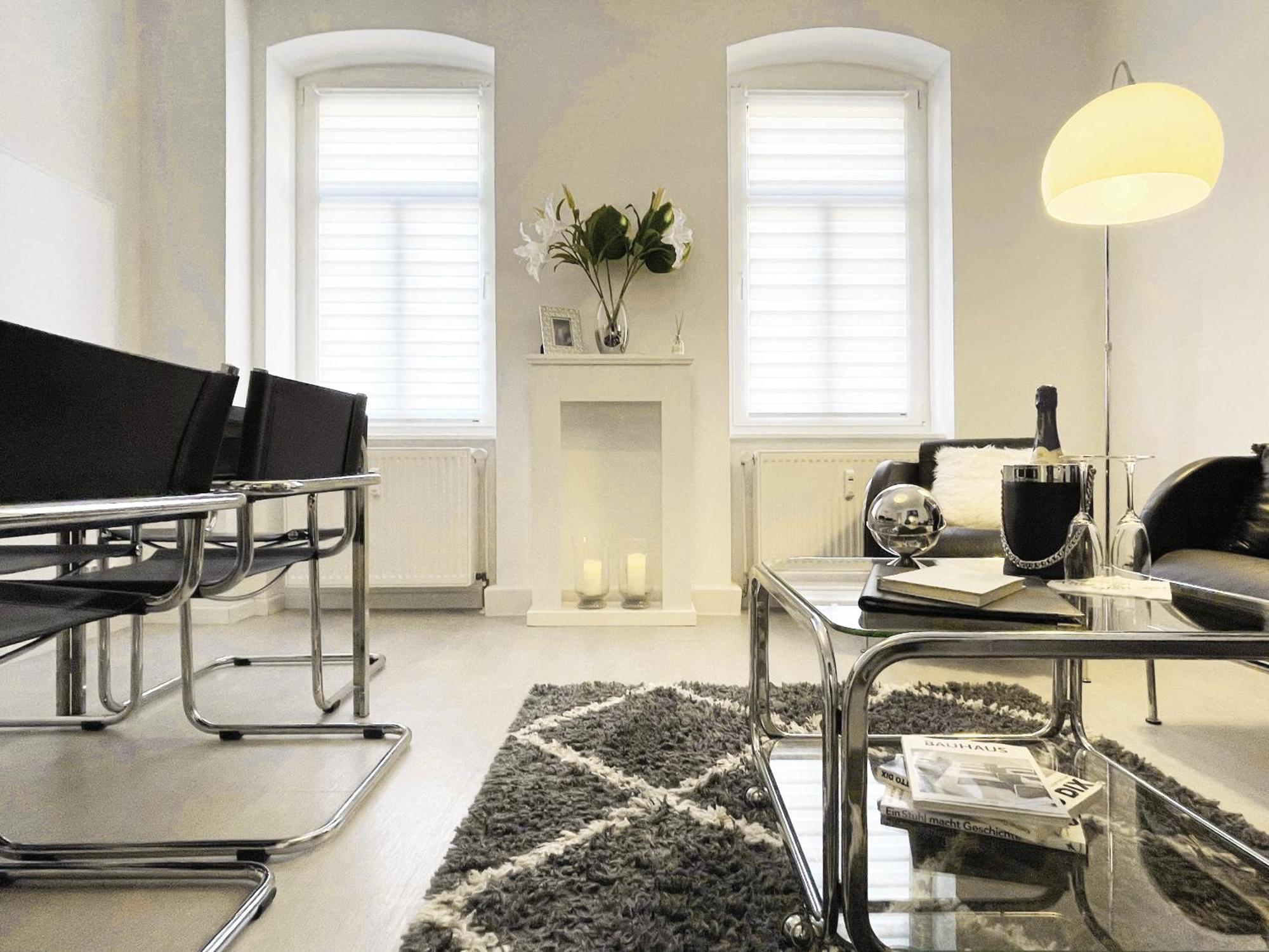 Bauhaus Design-Luxus Apartment, 20Er Jahre Stil, Garten Gera Exteriör bild