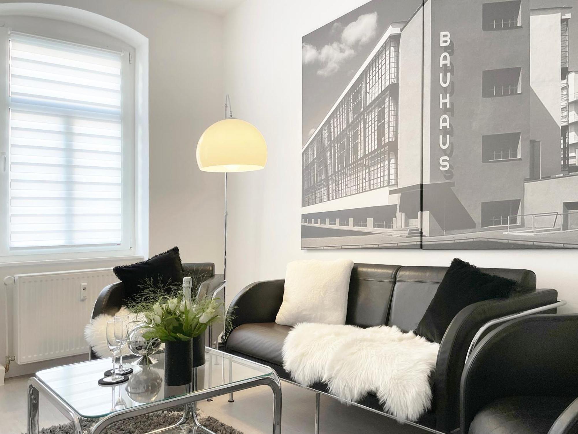 Bauhaus Design-Luxus Apartment, 20Er Jahre Stil, Garten Gera Exteriör bild